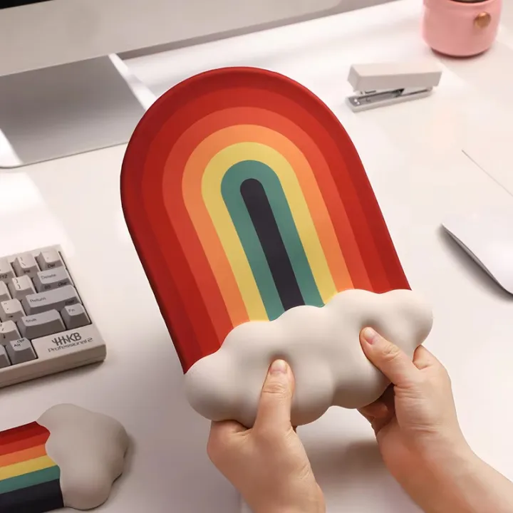 Mouse%20Pad%20Keyboard%20Rainbow%20Wrist%20Rest%20Memory%20Foam%20Silicone%20Ergonomic%20Mouse%20Pad%20for%20Desktop%20Office%20Computer%20Laptop%20Wrist%20Rest%20-%20Image%203