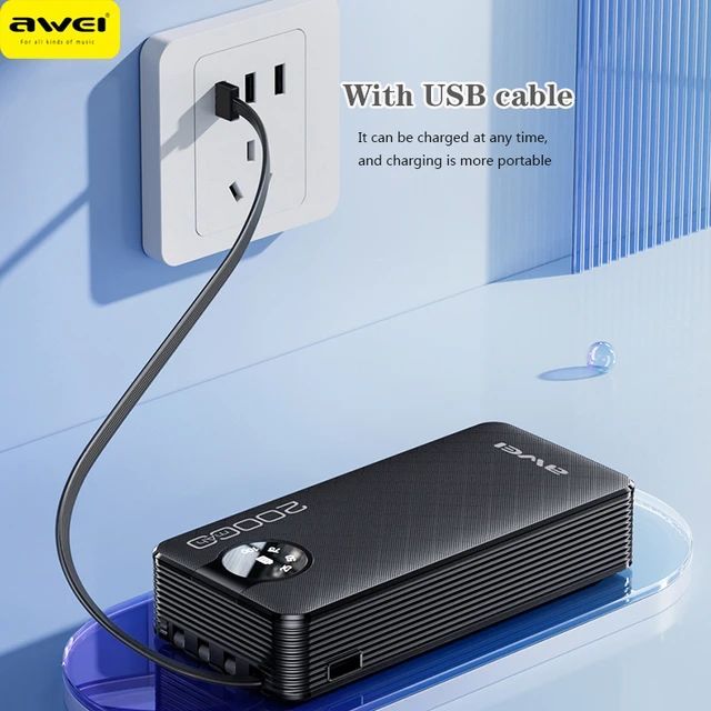Awei%20P134K%204%20in%201%20Portable%20Power%20Bank%2020000mAh%20With%20Type-C/Lightning/Micro%20Cable%20Powerbank%20For%20iOS&Android%20-%20Image%208