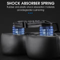 WEST BIKING Comfortable Bicycle Saddle Double Shock Absorption Commuter Cycling Seat High Elastic Widen MTB Road Bike Cushion.