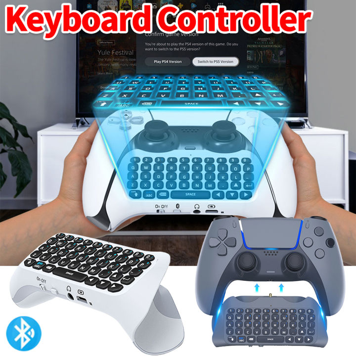 Wireless Keyboard Controller BT 3.0 Gaming Handle Mini Portable Gamepad ...