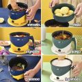 Mini electric pot multi-functional hot pot non-stick pot Shabu Pot small electric cooker multi cooker 1.8L. 