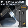 900000RPM Brushless Violent Turbo Fan 4 Speed Cordless Jet Blower Rechargeable Air Duster for Keyboard Car Pet Snow Multi Nozzle. 