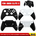 Front Back Housing Shell Faceplate Cover Replacement Repair for Xbox One Elite Series 2 Controller Back Case Cover Accessories. 