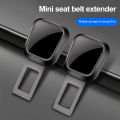 1/2PCS Car Seat Belt Clip Extender Safety Buckle for Tesla Porsche Thick Insert Socket Extender Lock Buckle Plug. 
