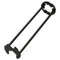 1/2PCS Plumbers Wrench 7 Sizes Sink Wrench Four-Jaw Hex Under Sink Wrench Faucet Tool Multifunctional Steel for Tight Spaces. 