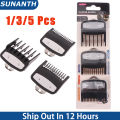 1/3/5Pcs Hair Clipper Guards Guide Combs 1.5mm 3mm 4.5mm Trimmer Styling Tools Attachment Compatible for Professional Use. 