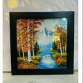 8.8 inch wall hanging scenery. 