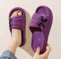 Korean Fashion House Slippers & Flip Flops for Women Best Quality Nylon Slides. 