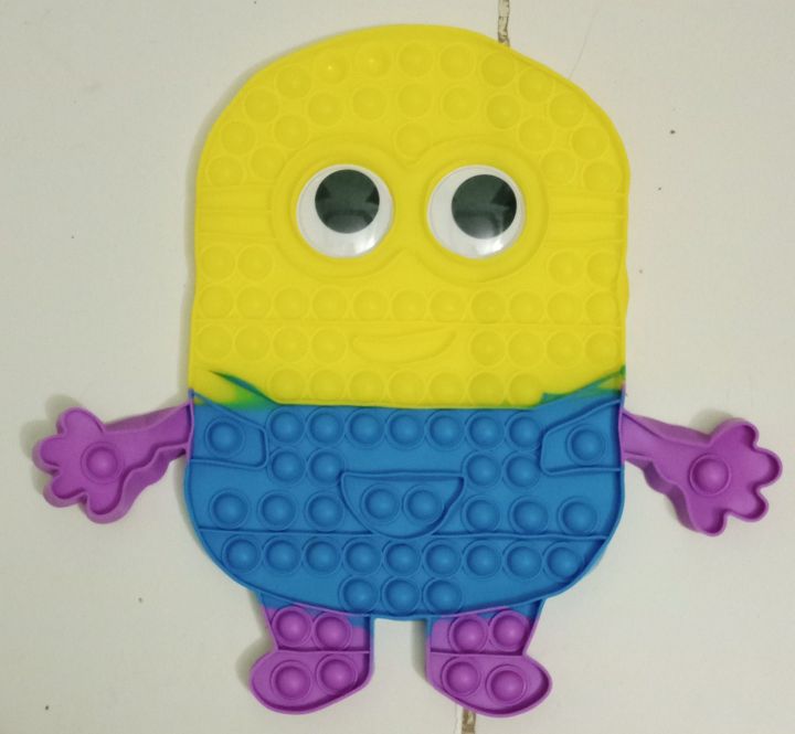 Pupit Toy Push Fidget in Silicon Large Size High Quality