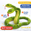 Two Headed Snake Plush Toy Realistic Stuffed Animal Soft Long Giant Plush Snake Double Head Cuddly Kids Toy Birthday  For Ki. 