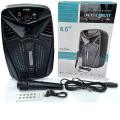 KTX 1187 6.5 inch' Portable Rechargeable Bluetooth Speaker With Wired Mic And Remote control , easy to connect  , and with Deep Base Sound supported Memory Card, USB ,. 