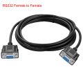 DB9 9Pin Serial RS232 Extension Cable Male Female 1.5m 3m 5m 10m Black OD5.0. 