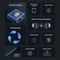GIRIER Tuya Smart ZigBee Wall Switch WiFi Smart Button Light Switch 1/2/3/4 Gang No Capacitor Needed Works with Alexa Hey Google lightify. 