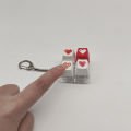 1pc Keychain For Girls Decompression Toy Finger Keyboard Toy Key Chain For Women Party Mechanical Keyboard Shaft Tester.