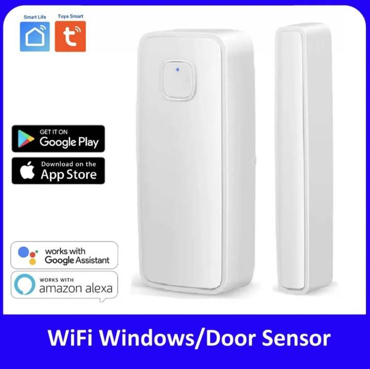 Tuya Smart WiFi Door and Window Sensor with Real-Time Alerts | Tuya ...
