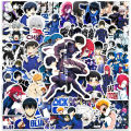 10/30/50pcs Cool Nagi Bachira Blue Lock Stickers Isagi Chigiri Anime Sticker Waterproof Suitcase Luggage Notebook Shidou Decals. 