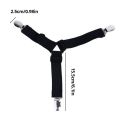 4Pcs/lot Bed Sheet Fasteners Holder Gadgets for Bed Sheet Organizer Mattress Cover Clip For Home Elastic Straps Adjustable Clips.