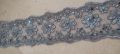 Gray fancy lace for clothes 1.2. 