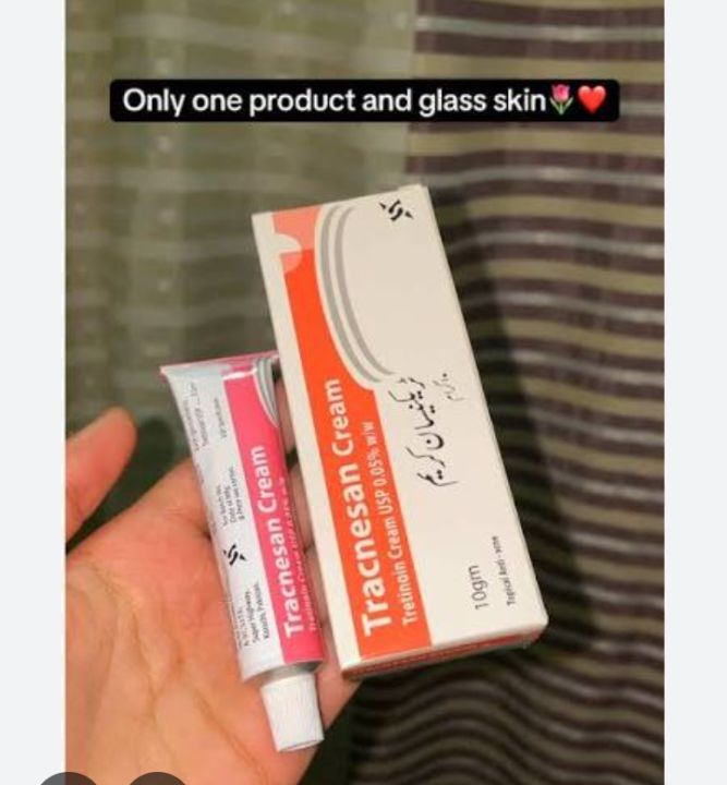 Tracnesan Cream 0.05% | Tretinoin Cream USP | Anti-Acne, Pimples & Dark Spots Treatment