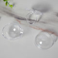 12pcs/set Transparent Plastic Wedding Candy Box Cute Pacifier Shape Storage Box Baby Shower Birthday Party Gift Packaging Box.