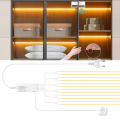 Smart Cabinet Door Opening Sensor COB Neon LED Strip Light,LIGHT TURNS ON WHEN DOOR IS OPENED,DC24V Ngiht Lamp For Cupboard lightify. 