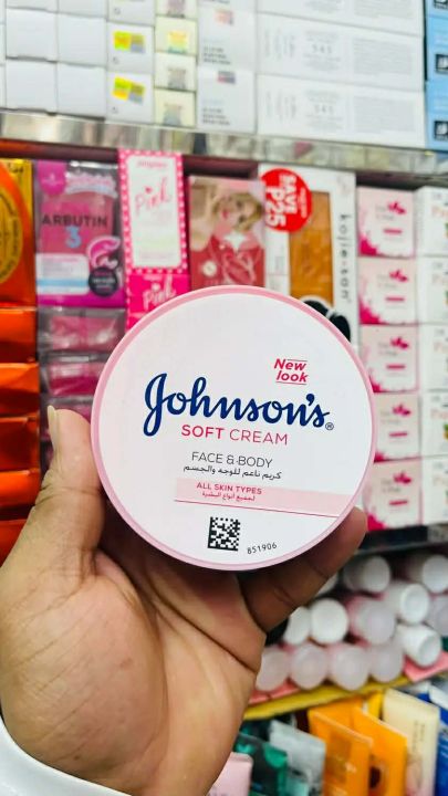 Johnson's Soft Face & Body Cream