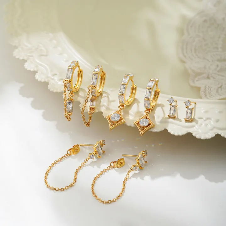 Dainty%20Zircon%20Small%20Stackable%2014k%20Gold%20Plated%20Earrings%20Set%20for%20Women%20Multiple%20Piercing%20Cartilage%20Huggie%20Hoop%20Earring%20Jewelry%20-%20Image%205