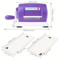 Die Cutting & Embossing Machine, Amazing Craft Buddy  for DIY Arts & Crafts, Scrapbooking, Card Making, Photo Album Decorative. 