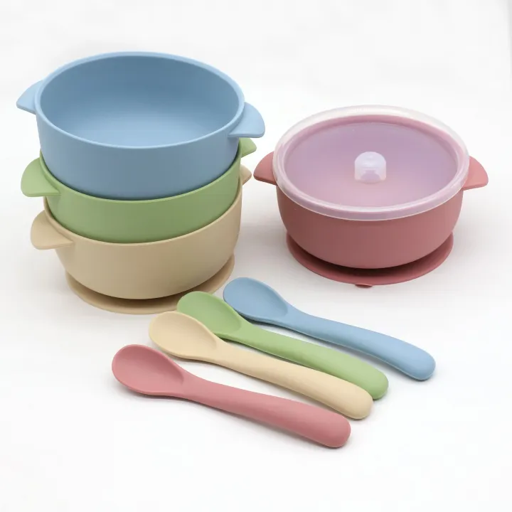 3pcs%20Silicone%20Bowl%20with%20Lid,%20Food%20Spoon%20Bowl%20with%20Suction%20Cup,%20Strong%20Suction%20Set%20-%20Image%202