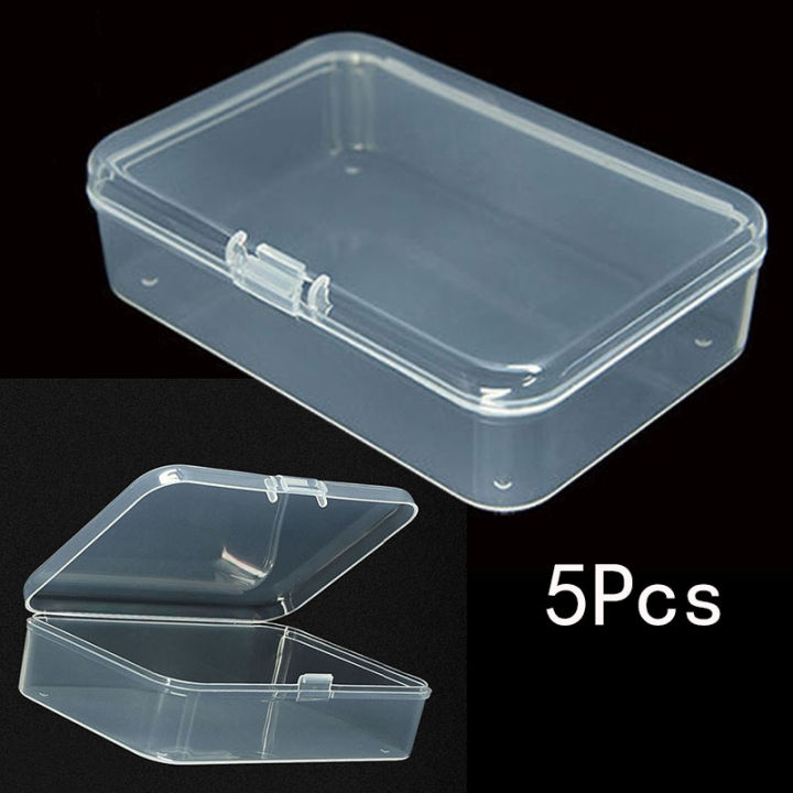 5PCS%20Transparent%20Plastic%20Box%20Jewelry%20Packaging%20Component%20For%20Receiving%20Box%20ID%20Card%20Jewelry%20Rectangle%20Home%20plastic%20storage%20box%20-%20Image%202