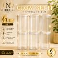 6/12 Pcs Premium 1000ml Plastic Masala Storage Jar Set - Airtight Containers to Keep ....