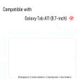 For   Tab A11 Full HD Tempered Glass Film Screen Protector On  Tab A11 8.7-inch PC Scratch Proof Cover 2-Pack. 