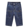 New Design Multi-pocket Denim Shorts Men Summer Thin Straight Casual Short Jeans Stretch Fashion Streetwear Men's Shorts Korean.