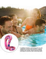 Kids Inflatable Life Jacket Children Safety Life Vest Buoyancy Aid For Swimming Beach Water Sports.