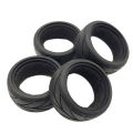 4PCS 64MM 1/10 Flat Track Tire For HSP 94123 94122 TT01 FW06 Racing Road Tire Flat Track Tire.