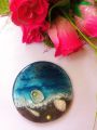 Round shape resin art. 