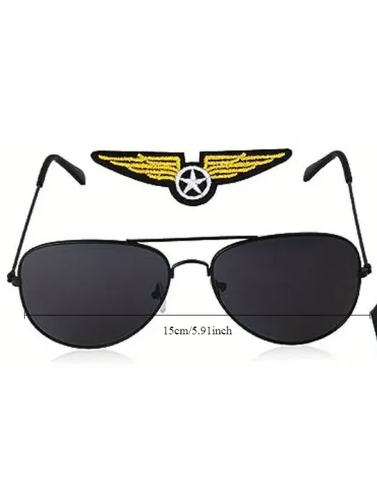 PESENAR%20Pilot%20Clothing%20Set,%20Aviation%20Pilot%20Captain,%20Pilot%20Hat,%20Shoulder%20Badge,%20Sunglasses%20Badge,%20Tie%20Accessory%20-%20Image%203