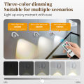Adjustable LED Spotlights with Remote Rechargeable Motion Sensor Night Light RGB Bedroom Bedside Wall Lamp Spot Light Room Decor. 