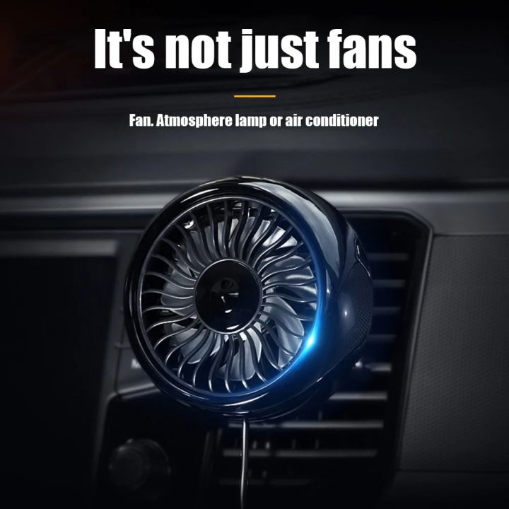 EAFC%20Car%20Fan%20USB%20Powered%20Electric%20Car%20Cooling%20Fan%20Portable%203%20Speeds%20Strong%20Airflow%20Air%20Circulation%20Fan%20for%20Car%20Van%20Truck%20SUV%20-%20Image%202