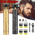 Vintage T9 Hair Cutting Machine Hair Clipper Professional Cutter Trimmer for Men Cordless Beard Trimmer USB for Barber Dragon. 