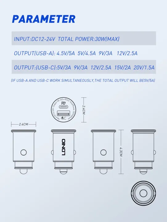 Ldnio%2030%20Watt%20Car%20Charger%20Pd%203.0%20&%20Qc%204+%20-%20Image%207