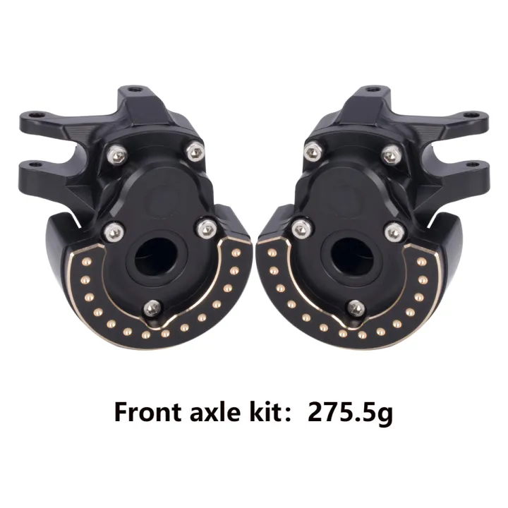 F10%20Axle%20Brass%20Weights%20Steering%20Knuckles%20Front%20and%20Rear%20Portal%20Cover%20for%201/10%20RC%20Crawler%20Vanquish%20VRD%20VS4-10%20Phoenix%20LCG%20Upgrade%20-%20Image%204