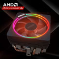 AMD New Ryzen Wraith Cooler Wraith Prism Fan Original 4 PIN Can support R3 R5 R7 R9 CPU Can support AMD Motherboard. 