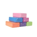 High density yoga bricks for adults and children dance and practice leg pressing bricks dance bricks foam bricks yoga bricks. 