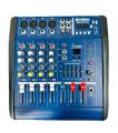 4 Channel PMX402D  Yamaha Powered Professional Mixer 250W*250W BT USB MIC AUX DSP ECHO EFFECT. 