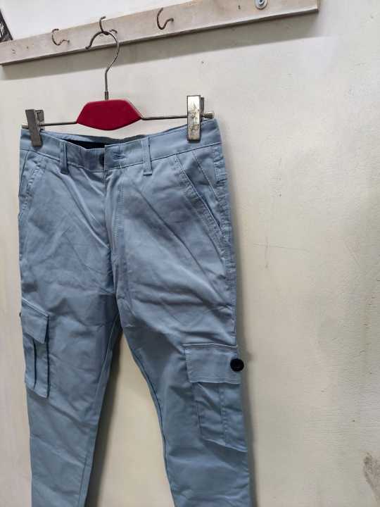 Mens%20stetch%20twill%20blended%206%20pockets%20cargo%20mobile%20pant%20lite%20blue%20by%20RareTex%20-%20Image%205