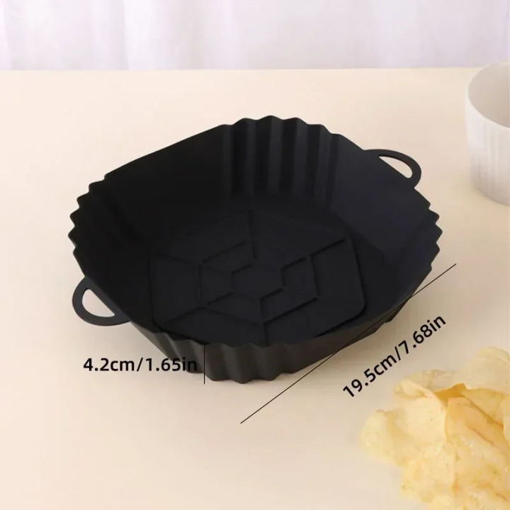 1PC%20Silicone%20Air%20Fryer%20Basket,%20Round%20Square%20Reusable%20Pan%20Liner%20for%20Pizza%20Fried%20Chicken%20Baking%20Accessories%20-%20Image%205
