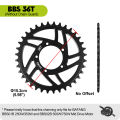 BAFANG Chainring 36T 42T 44T 52T Chainwheel For 8FUN BBS01 BBS01B BBS02 BBS02B 750W 500W 350W 250W Mid Motor Ebike Parts. 