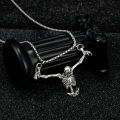 A Fashionable and Creative New Halloween Punk Style Skull Necklace Halloween Gift. 