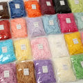 50/100g Raffia Shreds for Candy Box Fillers Wedding Supplies Party Decorations Christmas Wrapping Basket Packaging Filling.